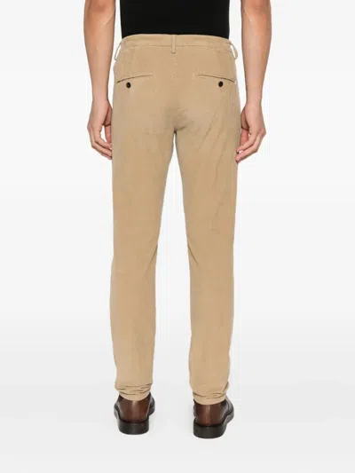 Dondup Corduroy Trousers In Neutral