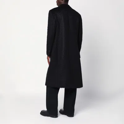 Namacheko Single-breasted Wool Coat In Black