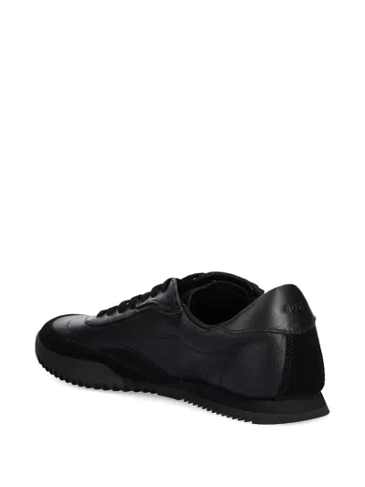 Hugo Boss Lace-up Fastening Sneakers In Black