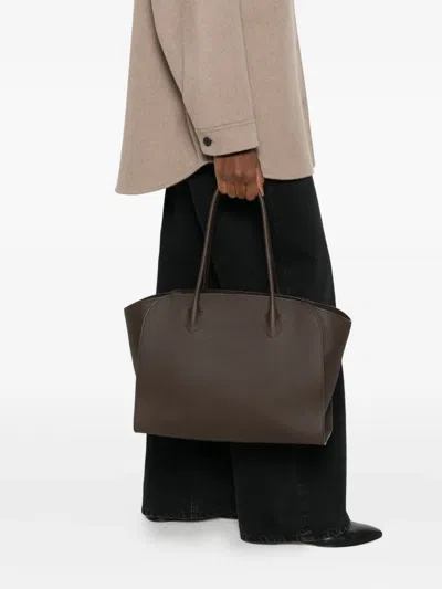 The Row Marlo 14 Tote Bag In Brown