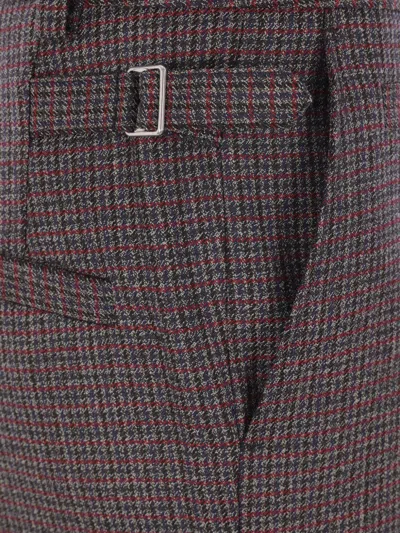 Namacheko Attila Houndstooth-pattern Trousers In Brown