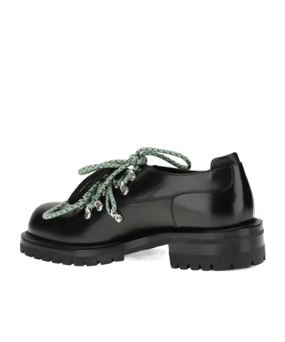 Namacheko Mountain Derby Lace-up Shoes In Black