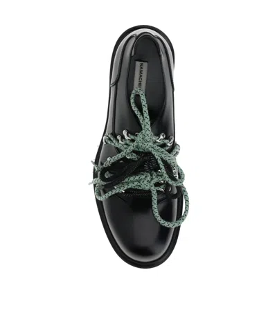 Namacheko Mountain Derby Lace-up Shoes In Black