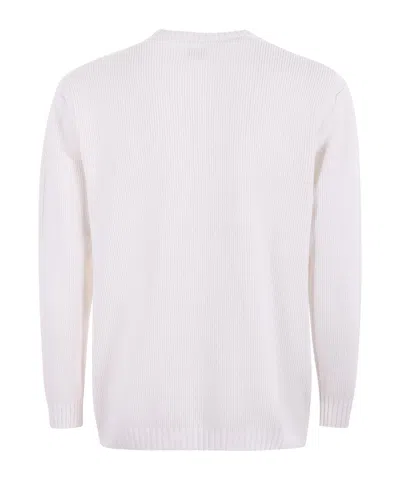 C.p. Company C. P. Company Knitwear Crew Neck In Merino Wool Felted In Neutral