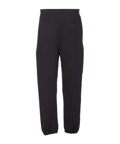 Ih Nom Uh Nit Comfortable Track Pants Elastic Waist In Black