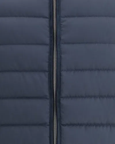 Herno Men Wool Double Layered Jacket In Blue