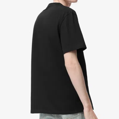 Loewe Logo-embroidered Cotton-jersey T-shirt In Black