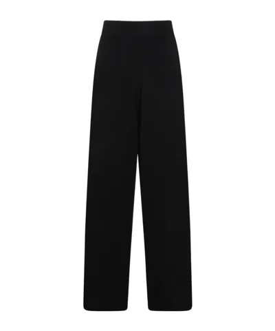 Fabiana Filippi Wide-leg Casual Pants In Black