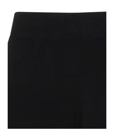 Fabiana Filippi Wide-leg Casual Pants In Black