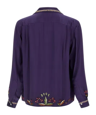 Bode Dream Souvenir Shirt In Blue