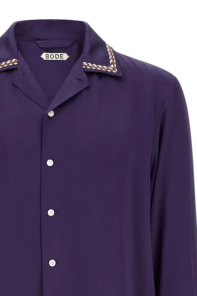 Bode Dream Souvenir Shirt In Blue