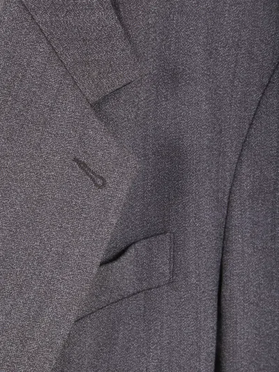 Magliano Single Breasted Jacket Notch Lapel In Gray