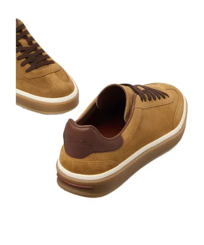 Loro Piana Tennis Walk Dexun Sports Shoes In Blue