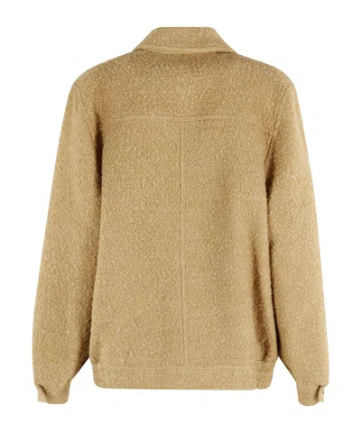 Blazé Milano Long Sleeve Casual Jackets In Brown