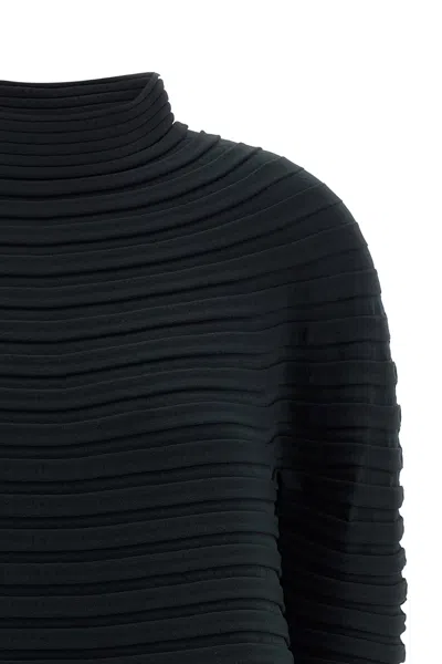 Issey Miyake 'bounce Knit' Top In Green