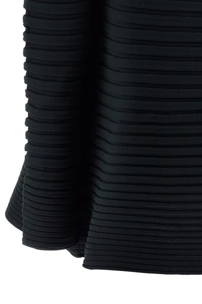 Issey Miyake 'bounce Knit' Top In Green