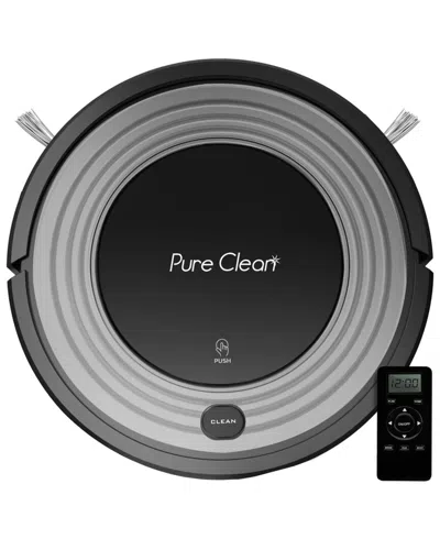 Pure Clean Smart Robot Vacuum In Black