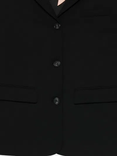 N°21 Buttoned Jacket In Black