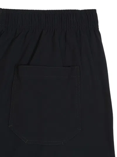 Osklen Elastic-waistband Pocket Shorts In Black