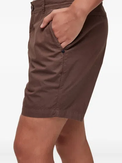 Osklen Cotton Bermuda Shorts In Brown