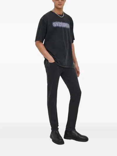 Won Hundred Short-sleeve T-shirt In Black