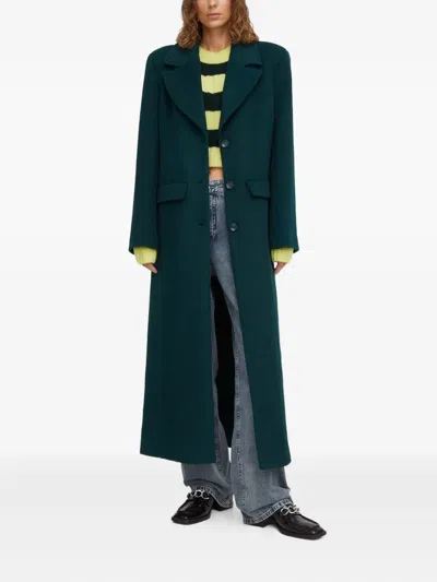 Won Hundred Striped-detail Sweater In Yellow