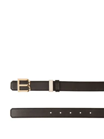 Bally B Twist Reversible Belt In Black