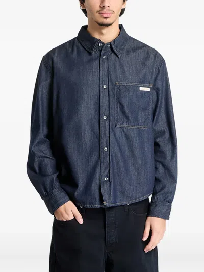 Calvin Klein Jeans Est.1978 Denim Shirt In Blue