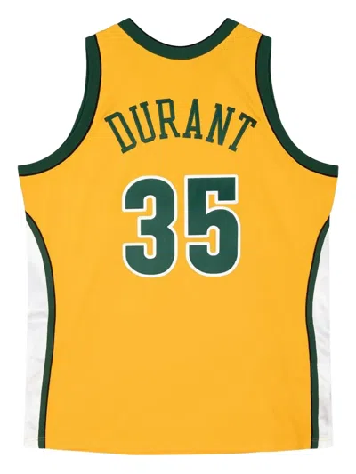 Mitchell & Ness Kevin Durant Seattle Supersonics 2007-08 Alternate Swingman Tank Top In Yellow