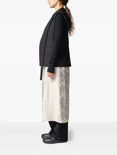 Muller Of Yoshiokubo Tie-detailing Gilet In Black