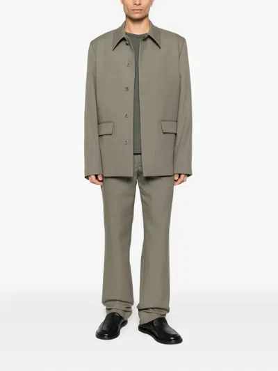 Rier Flap Pockets Jacket In Green