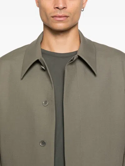 Rier Flap Pockets Jacket In Green