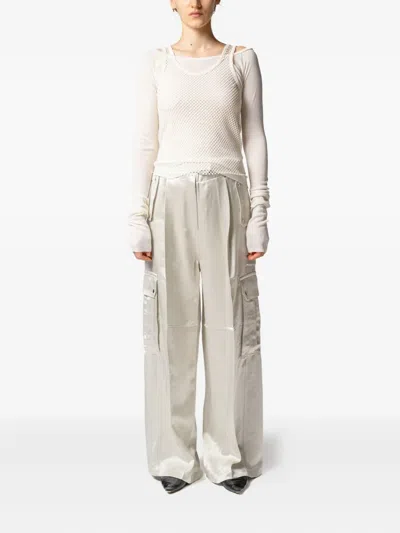 Muller Of Yoshiokubo Layered-design Top In Neutral