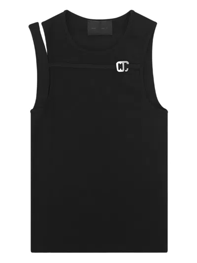 Heliot Emil Gregaria Slinger Tank Top In Black
