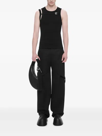 Heliot Emil Gregaria Slinger Tank Top In Black