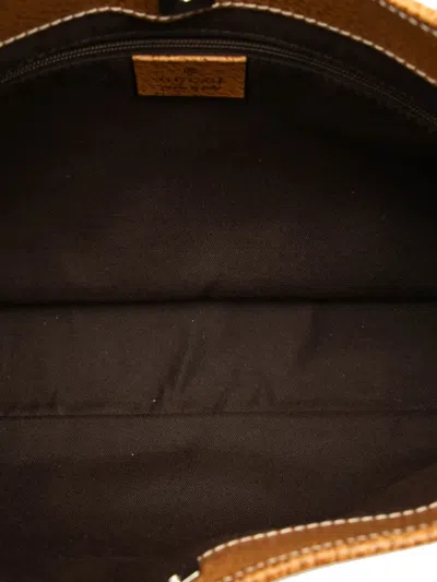 Pre-owned Gucci 2000-2015 Gg Canvas Tote Bag In Brown