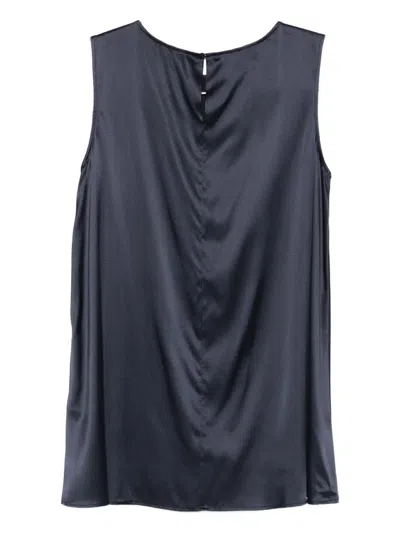 Purotatto Sleeveless Top In Blue