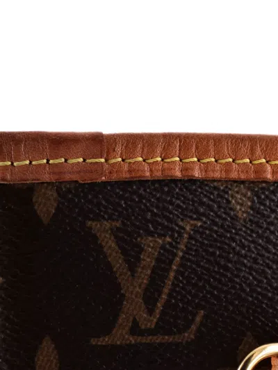 Pre-owned Louis Vuitton Neverfull Nm Monogram Canvas Mm Tote Bag In Brown