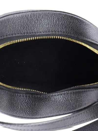 Pre-owned Louis Vuitton Bagatelle Nm Handbag Monogram Empreinte Giant Shoulder Bag In Black