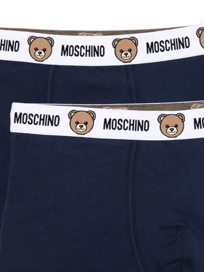 Moschino Swimwear In Blue