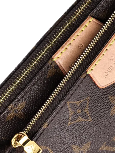 Pre-owned Louis Vuitton Multi Pochette Accessoires Monogram Canvas Crossbody Bag In Brown
