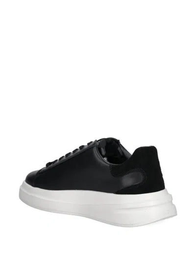 Guess Usa Elba Logo-detail Sneakers In Black