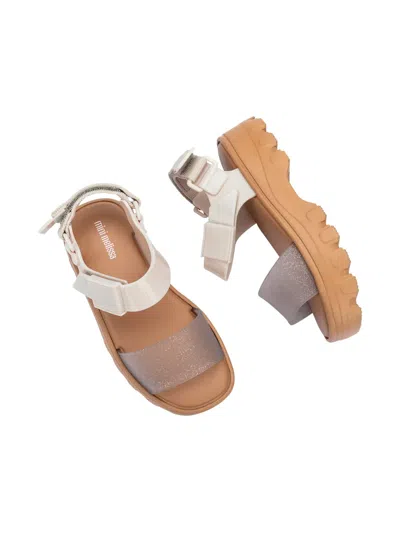 Mini Melissa Kick Off Sandals In Multi