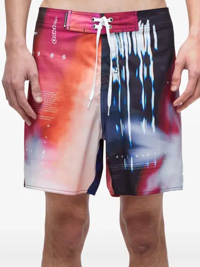 Osklen Aquaone Rio Tech Swim Shorts In Multi