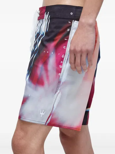 Osklen Aquaone Rio Tech Swim Shorts In Multi