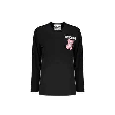 Moschino Couture Long Sleeve T-shirt In Black