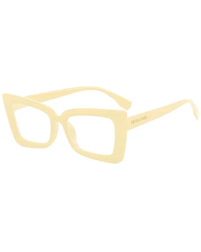 Fifth & Ninth Women's Alice 53mm Optical Frames In Yellow