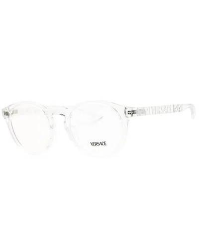 Versace Unisex Ve3355u 51mm Optical Frames In White
