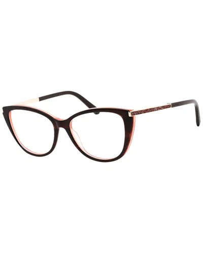 Swarovski Women's Sk5414 53mm Optical Frames In Black