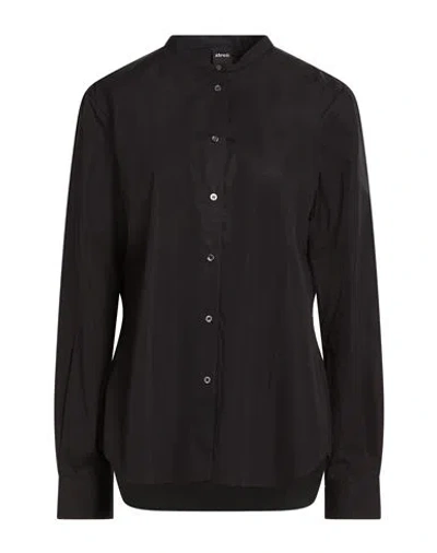 Aspesi Woman Shirt Black Size 10 Cotton In Black